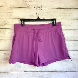 Athleta Purple Workout Athletic Shorts